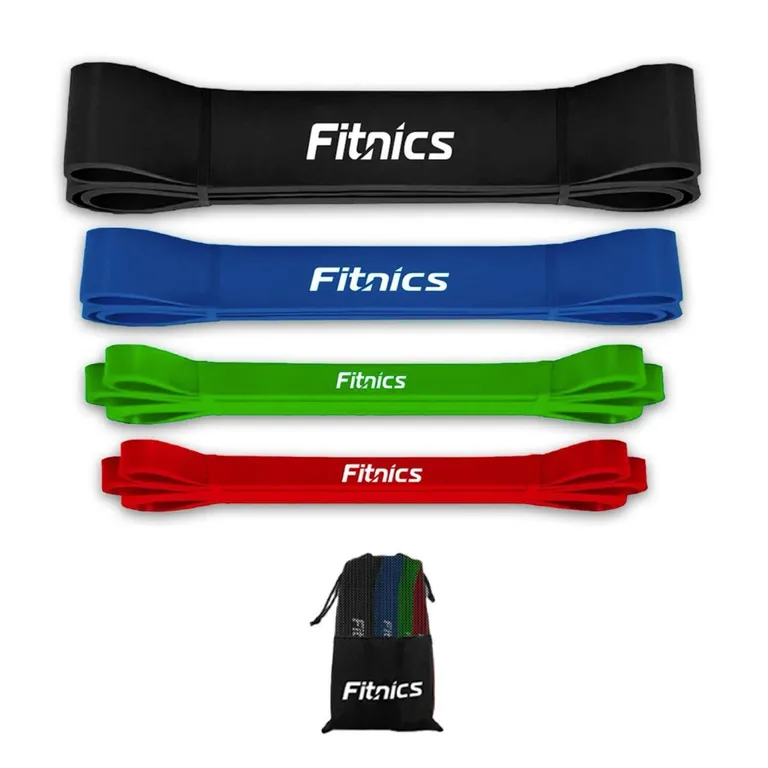 Bandas Elasticas Power Bands Latex Resistencia Set 4