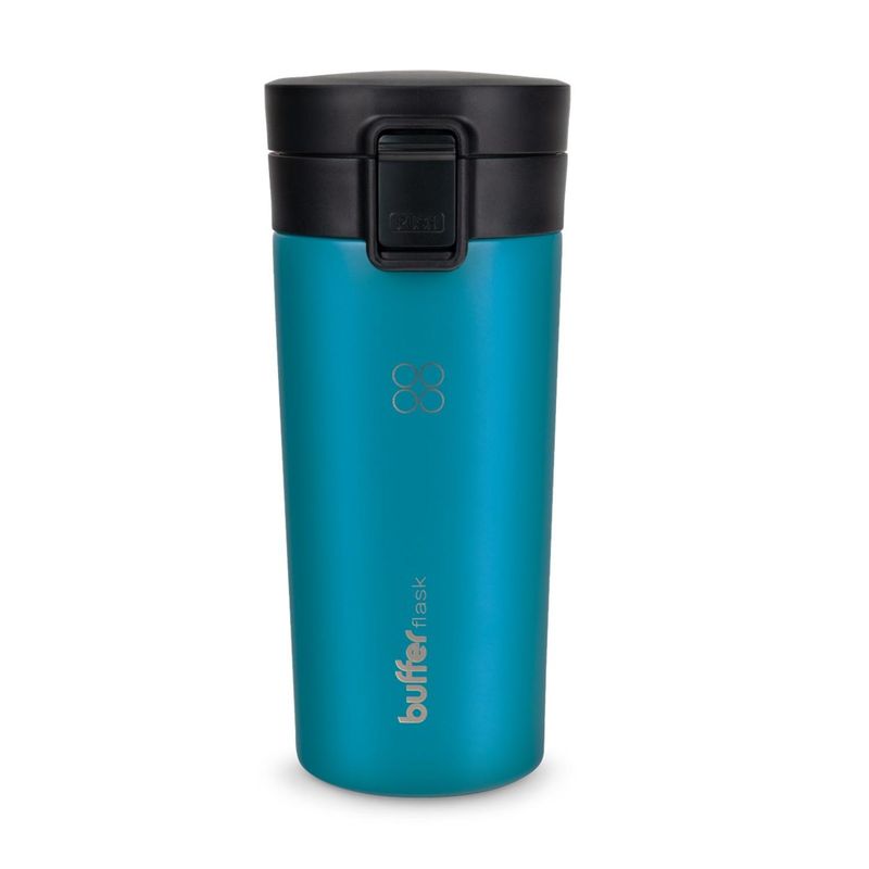 BUFFER FLASK - Termo Cafe Mug Buffer Termico 380ml 13oz Sellabl - Verde