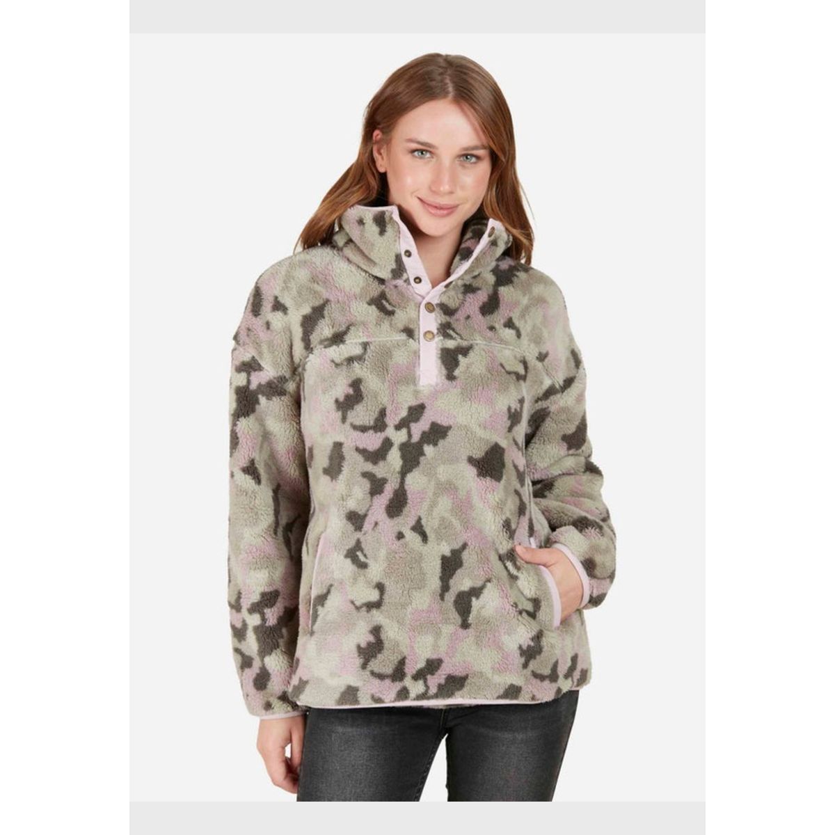 RIP CURL - Poleron WAR MIDI Mujer Multicolor Rip Curl