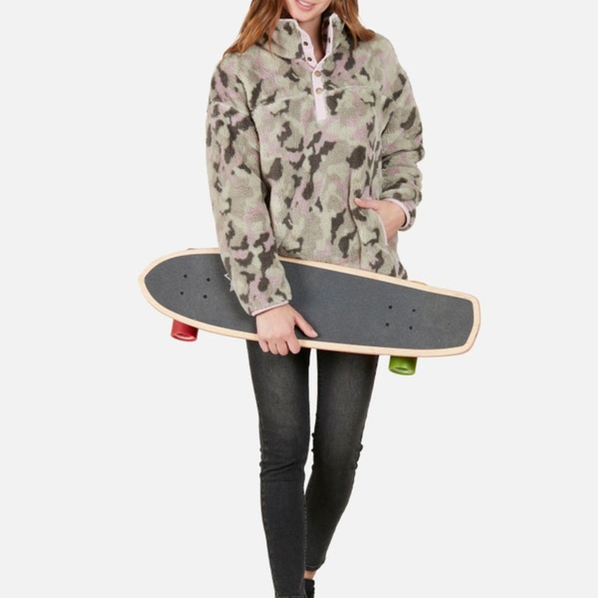 RIP CURL - Poleron WAR MIDI Mujer Multicolor Rip Curl