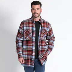 KOTTING - Camisa Leñadora Manga Larga