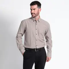 KOTTING - Camisa Fantasía Estampada Manga Larga Slim Fit