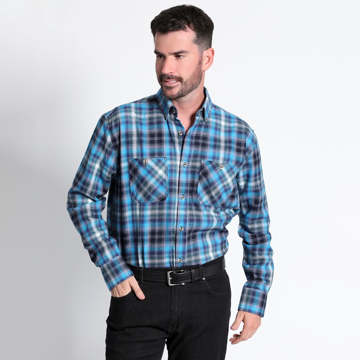 KOTTING - Camisa Villela Fantasía Manga Larga Regular Fit KOTTING