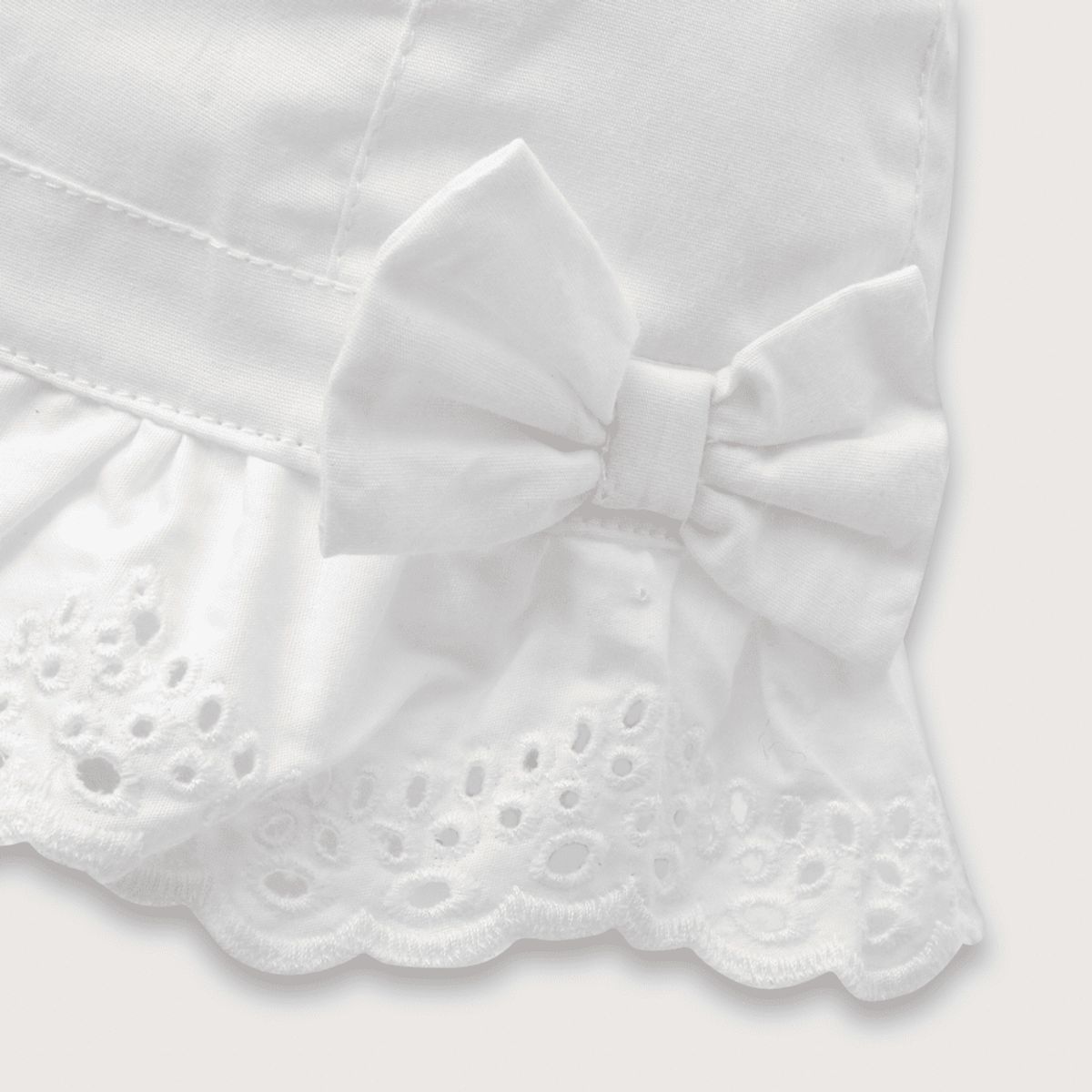 OPALINE - Gorro de niña playa blanco