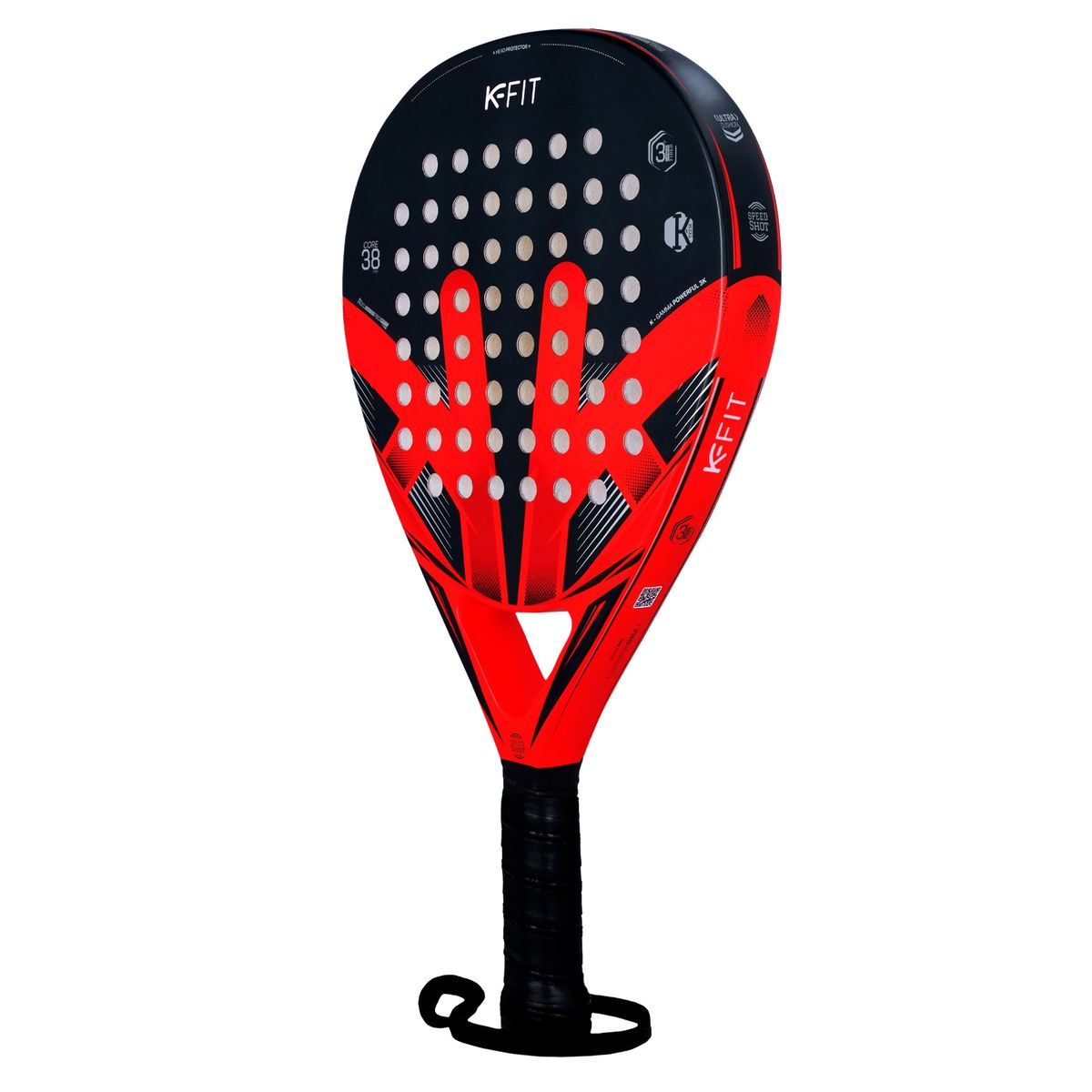 K FIT - Pala Padel K-gamma Powerful 3k