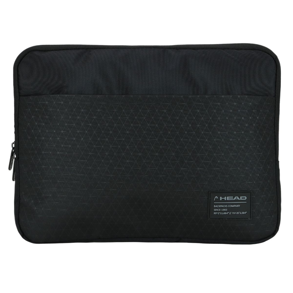 HEAD - Funda Computador Zip 14 Rombos Negro Head
