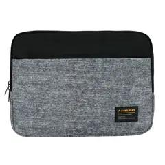 HEAD - Funda Computador Zip 14 Melange Gris Oscuro