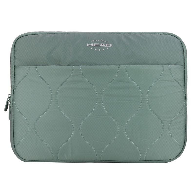 HEAD - Funda Computador Zip 14 Ondas Dirty Verde Head