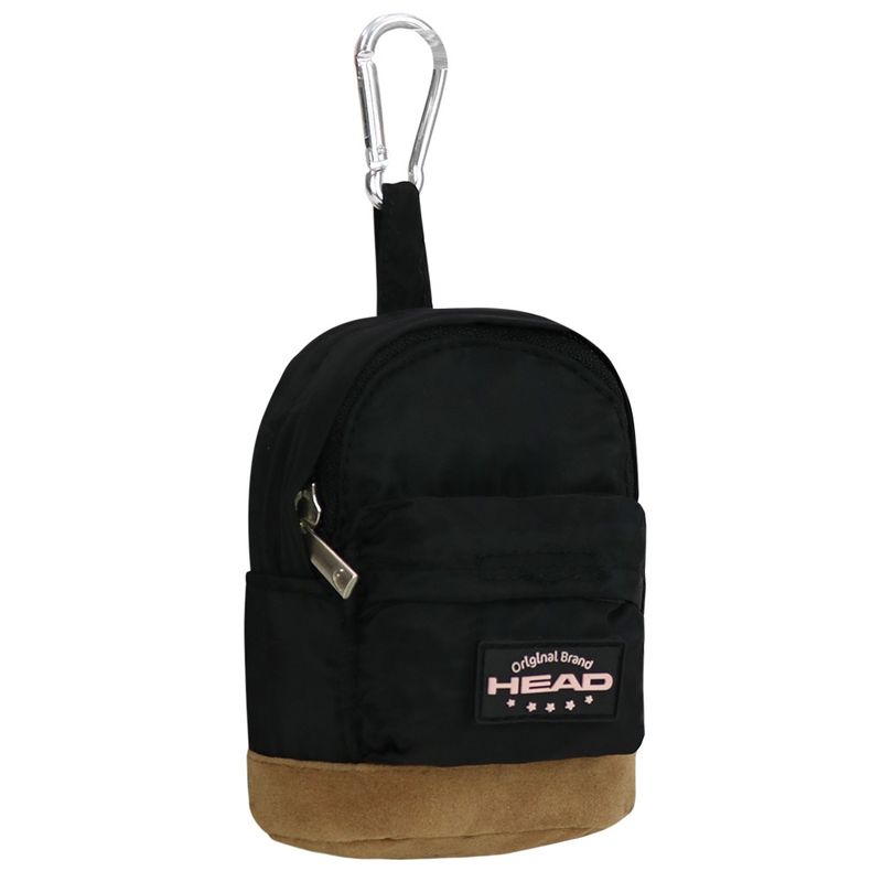 HEAD - Mini Mochila Negro Rose Gold Head