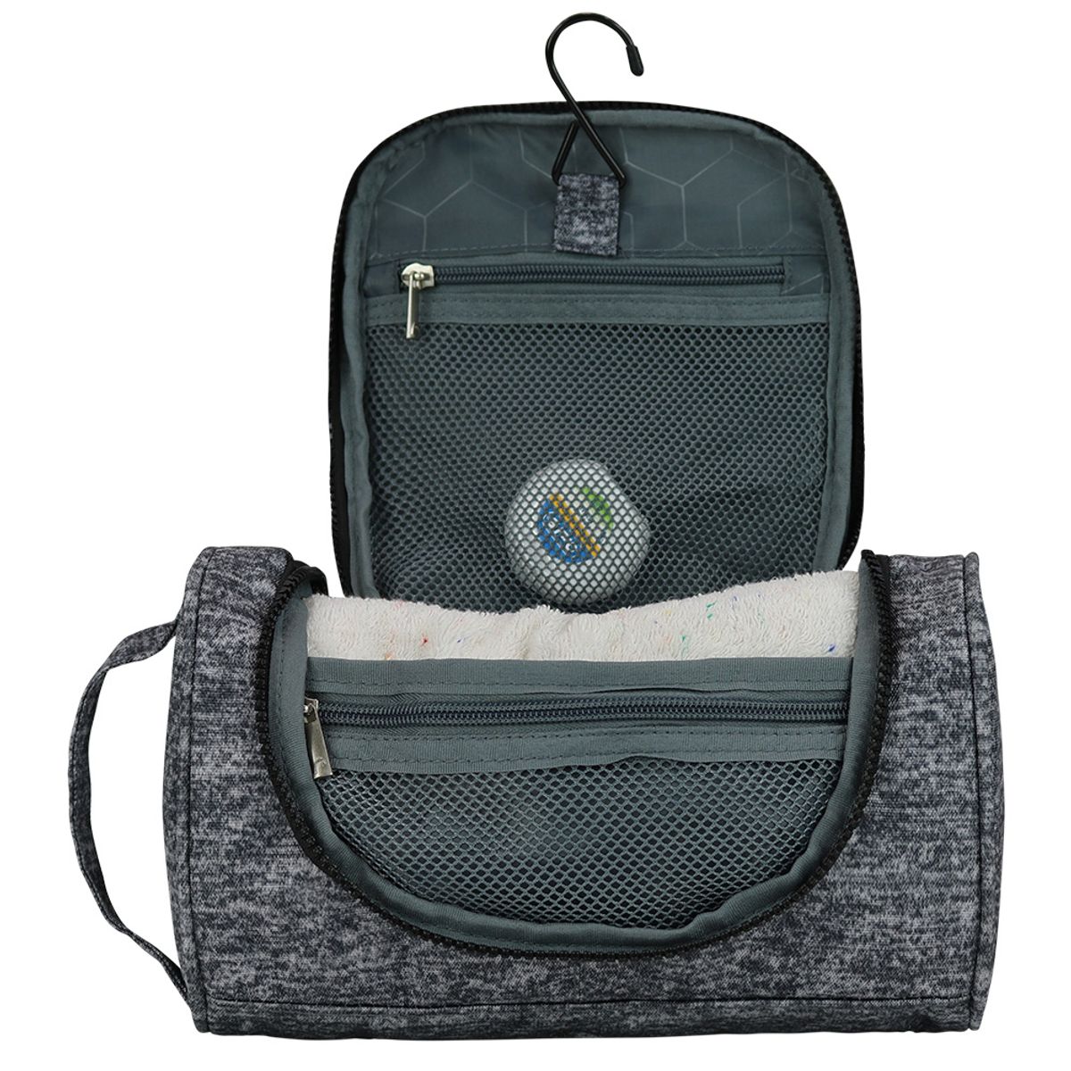 HEAD - Neceser Hombre Rugby Melange Gris Oscuro Head