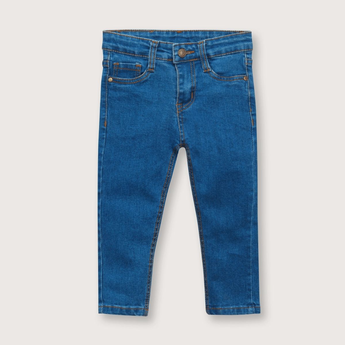 OPALINE - Jeans de niño esencial celeste (6 meses a 4 años)