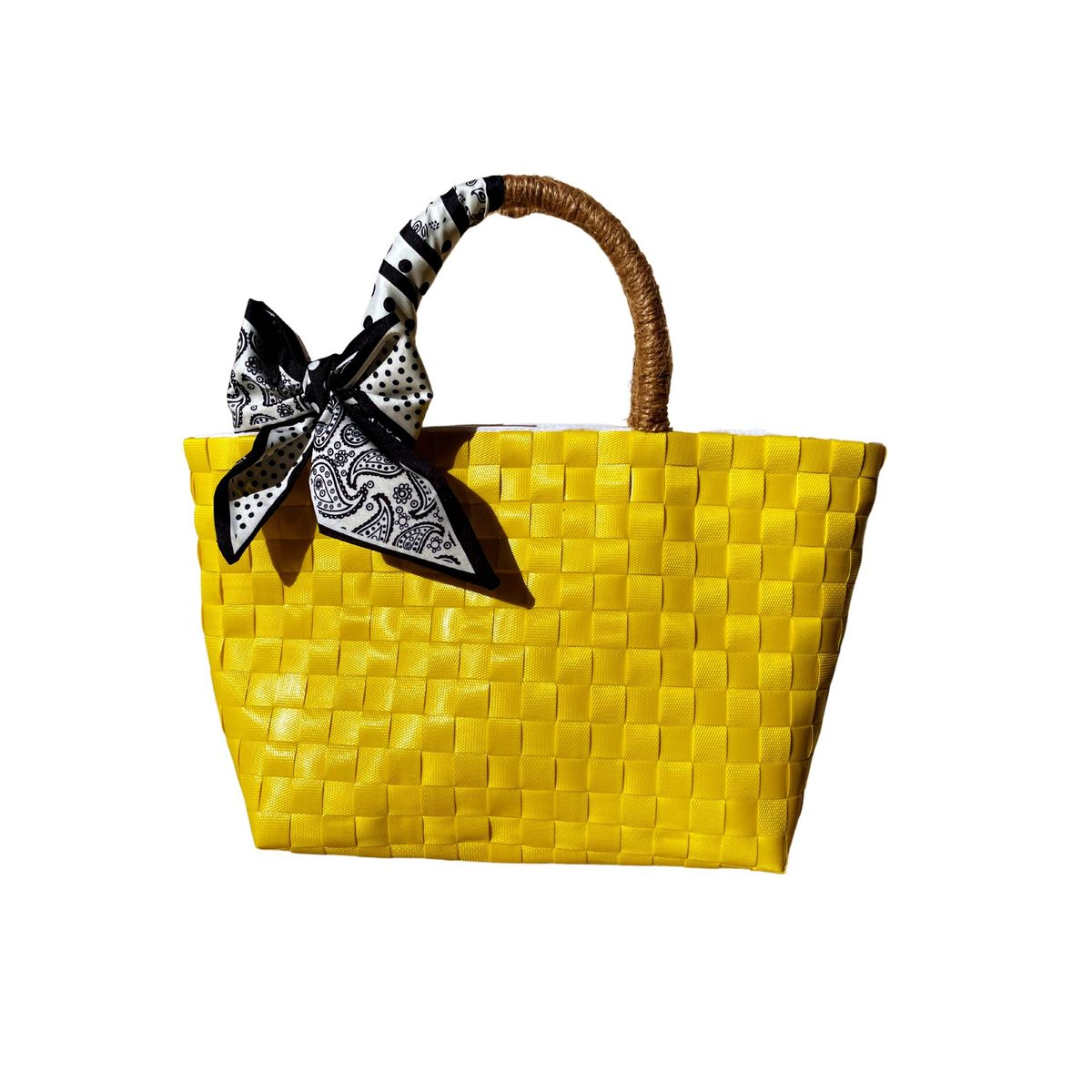 BOHEMIK - Cartera de Mano Amarilla