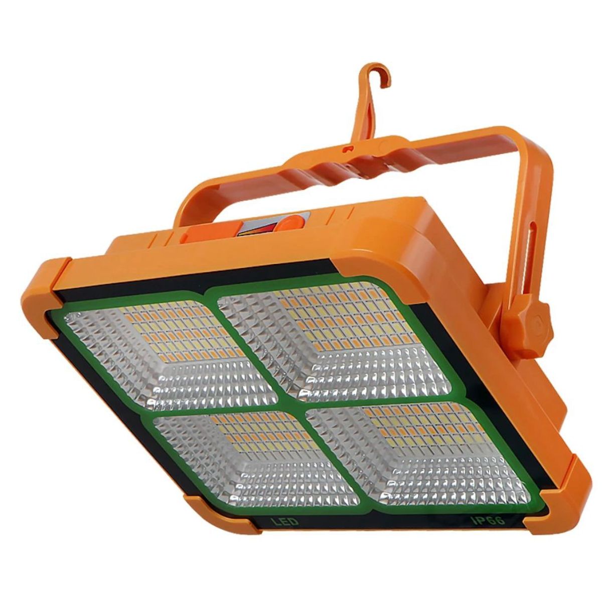 GENERICO - Foco Reflector Solar Interior Y Exterior recargable