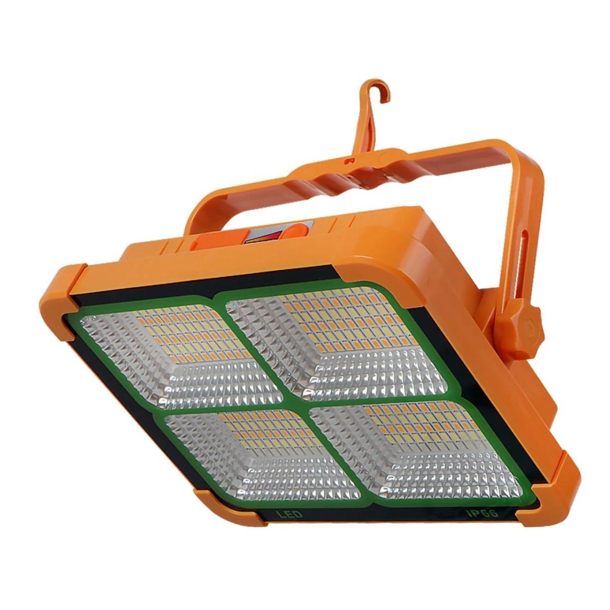 GENERICO - Foco Reflector Solar Interior Y Exterior recargable