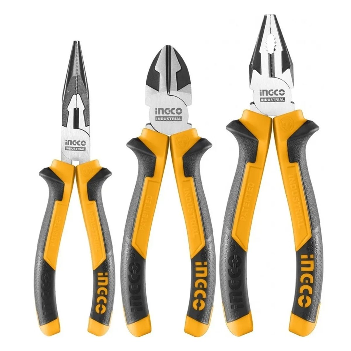 INGCO - Set Alicates Universal Combinados 3 Piezas