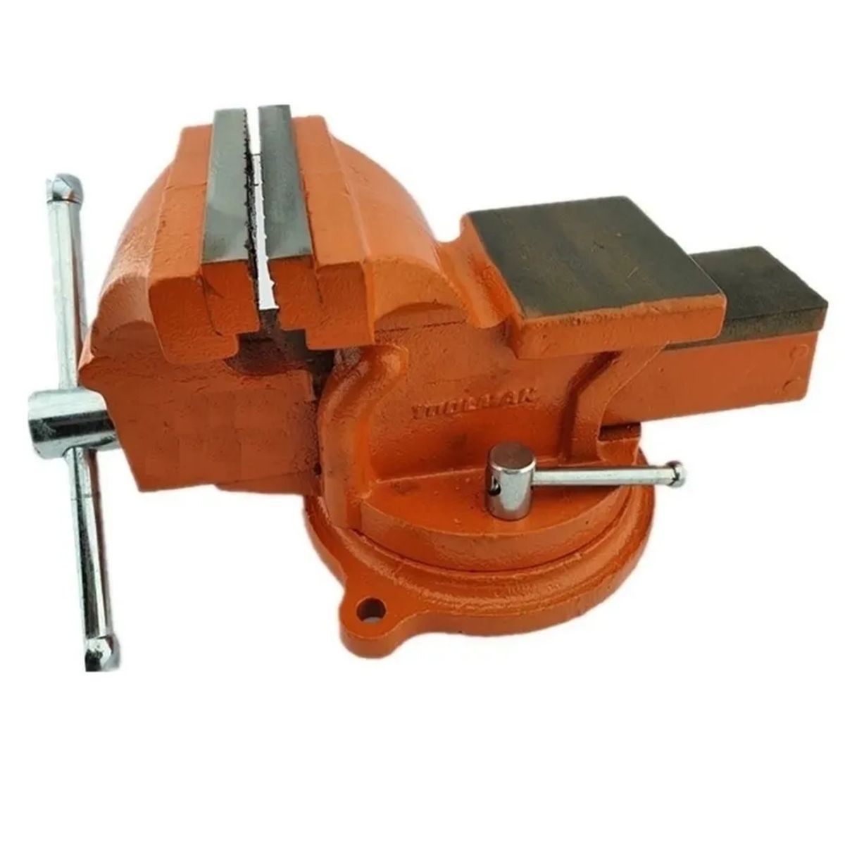 GENERICO - Tornillo Banco Mecanico Base Giratoria 3 Pulgadas Toolmak