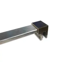 DELL ORTO - Brazo Tensor para shower door 100cm Acero Inoxidable inox cepillado - Vidrio 8mm