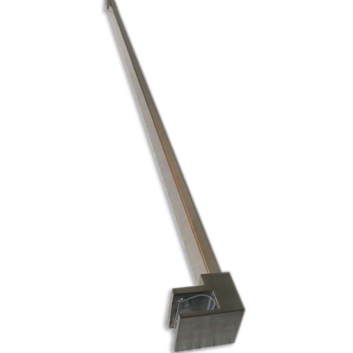 DELL ORTO - Brazo Tensor para shower door 100cm Acero Inoxidable inox cepillado - Vidrio 8mm