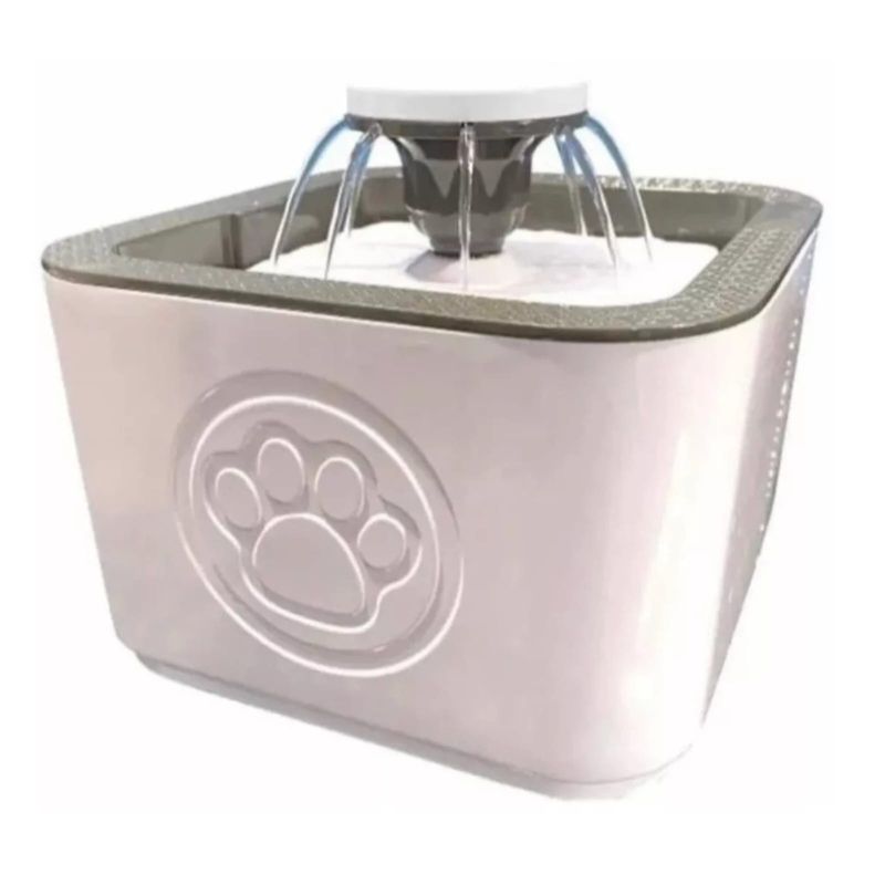 GENERICO - Bebedero Para Gatos Con Filtros Fuente Eléctrica Mascotas