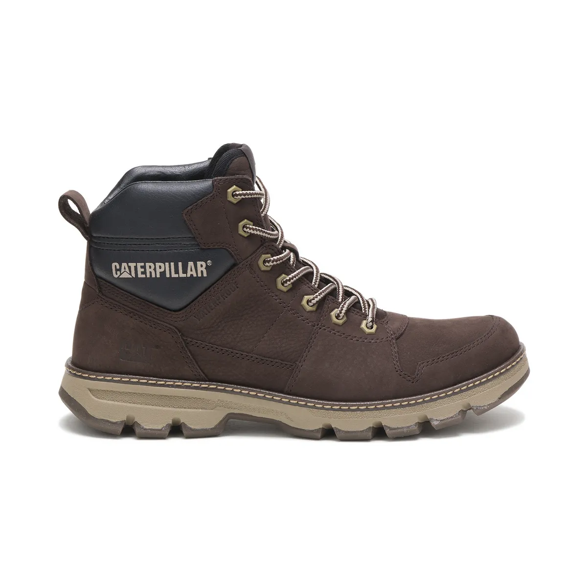CAT - Botin Cuero Hombre Meridian Wp Café CAT