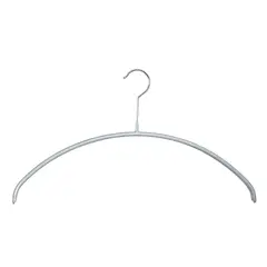 MAWA GMBH - Set de 10 colgadores de ropa Economic 40 cm, silver.