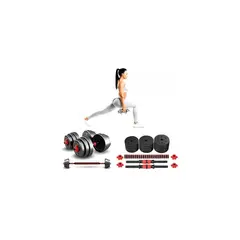 GENERICO - Kit De Pesas Ejercicio Mancuernas Juego De Pesas Goma 10kg