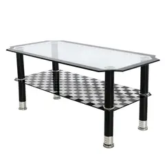 OEM - Mesa centro vidrio templado rectangular A041 90x50