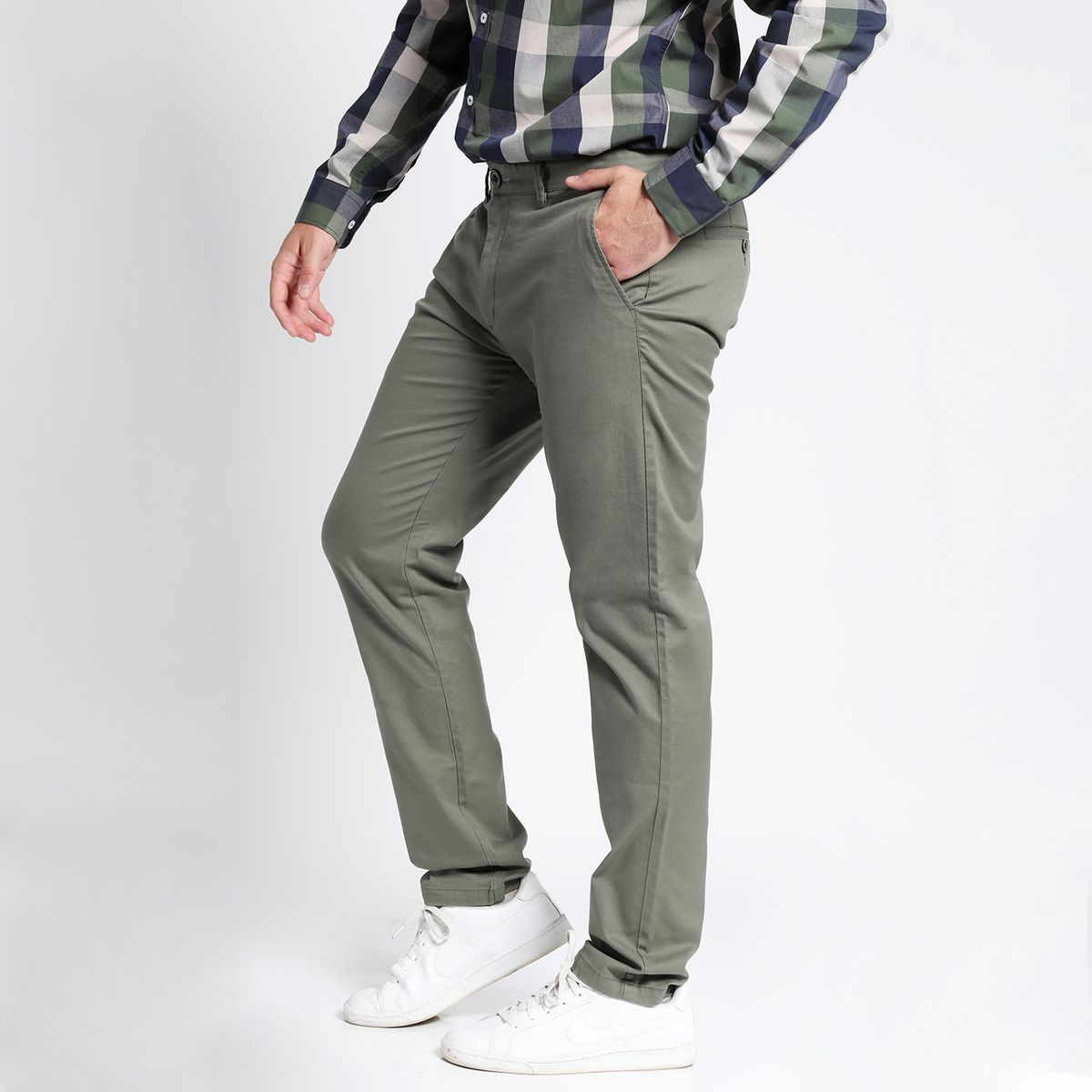 POTROS - PANTALON FRENTE PLANO SPANDEX POTROS