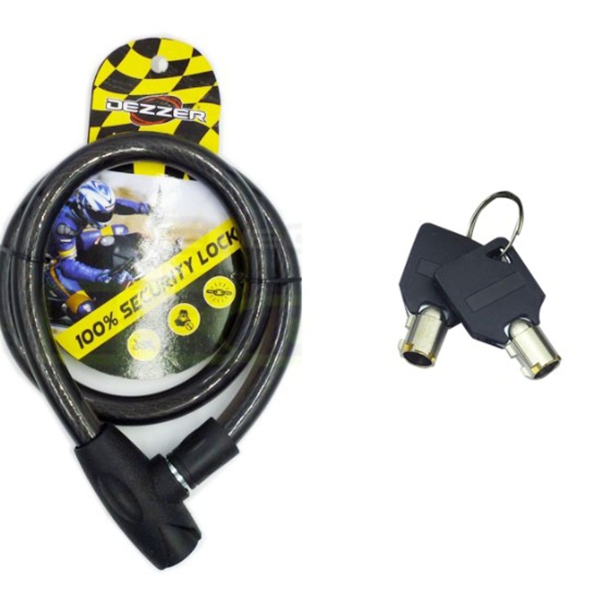 DEZZER - Cadena Cabeza Cobra DEZZER 18 X 100 cm