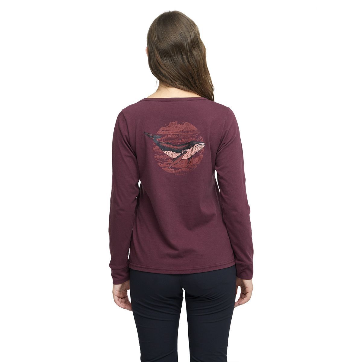 WEINBRENNER - POLERA MANGA LARGA MUJER WEINBRENNER MAHE VINO