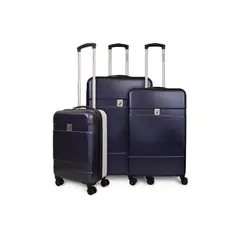 NAUTICA - Set 3 maletas Bora S+M+L azul