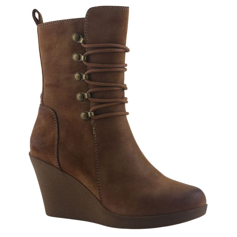 CHALADA - Botin Mujer Camel Casual Chalada Wedge-43
