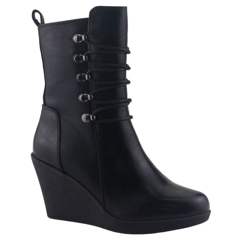CHALADA - Botin Mujer Negro Casual Chalada Wedge-43