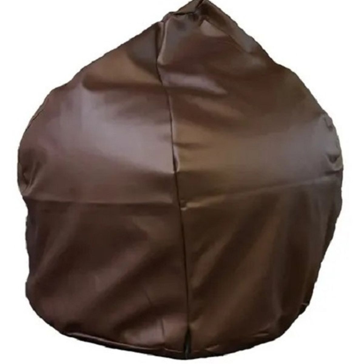 REHUCE - Puff eco cuero premium L - Cafe