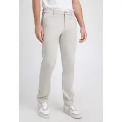 PERRY ELLIS - Pantalón Casual Liso Chino Beige