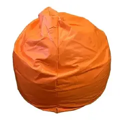 REHUCE - Puff eco cuero premium L - Naranja