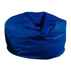 REHUCE - Puff eco cuero premium L - Azul