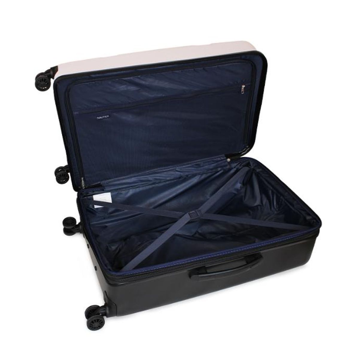 NAUTICA - Set 3 maletas Bora S+M+L blancanegro NAUTICA