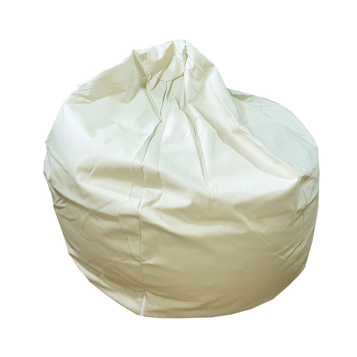 REHUCE - Puff eco cuero premium tamaño L - Beige