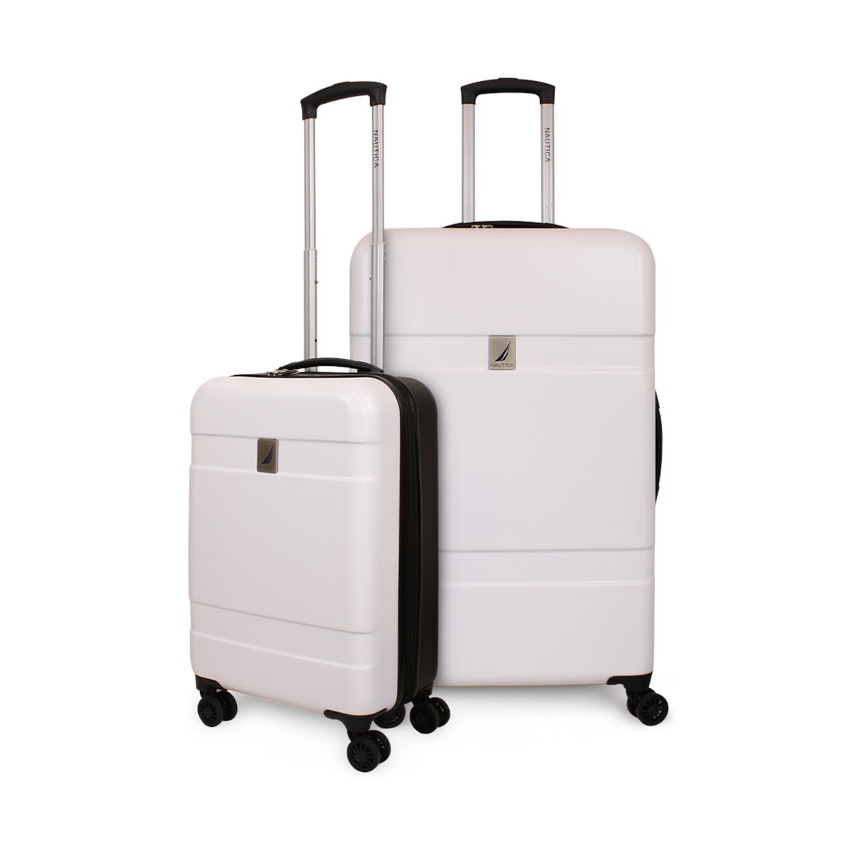 NAUTICA - Pack 2 maletas Bora S de cabina + L grande blancanegro NAUTICA