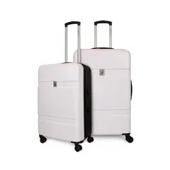 NAUTICA - Pack 2 maletas Bora M+L blancanegro
