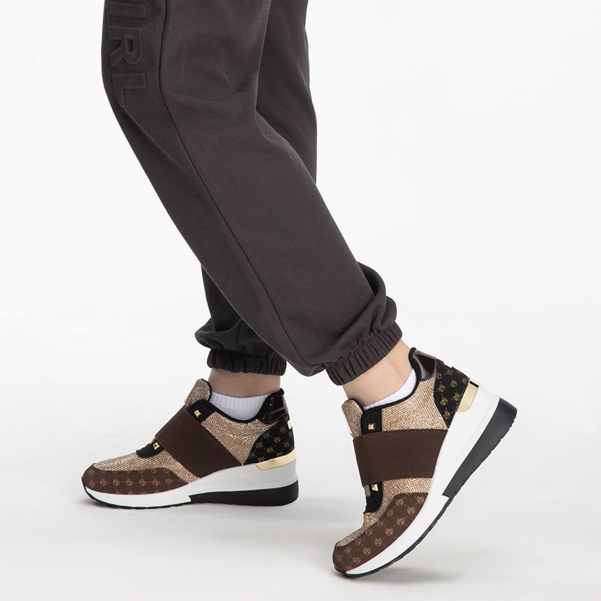 WEIDE - Zapatilla Mujer Arlet Marron Weide