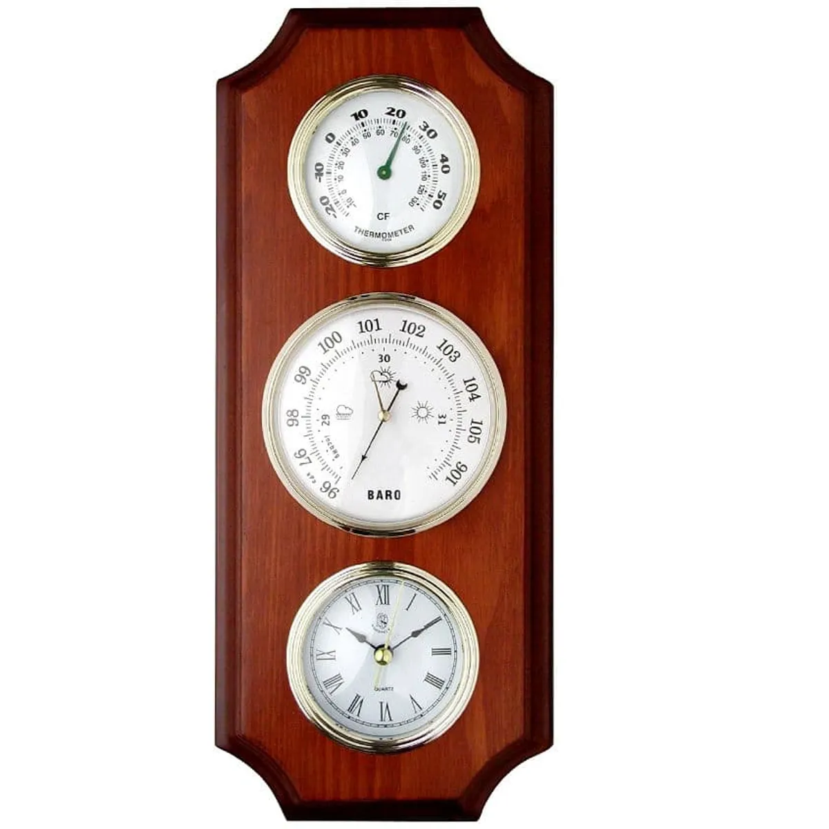 IBSA - Barometro WoodPecker B210T W1 Termómetro