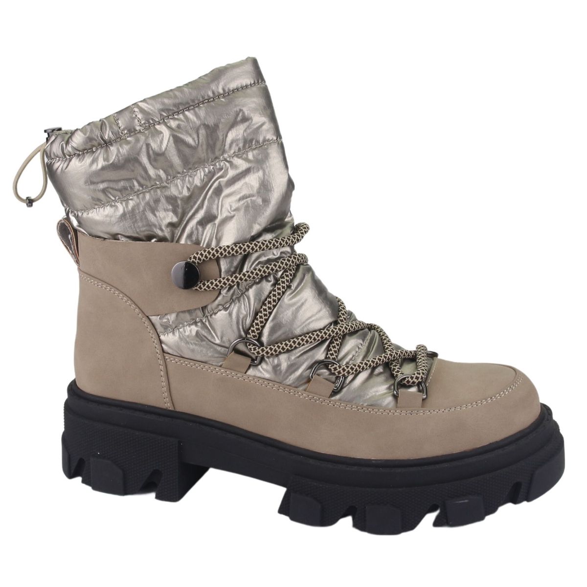 CHALADA - Botin Mujer Taupe Moda Chalada Karl-9