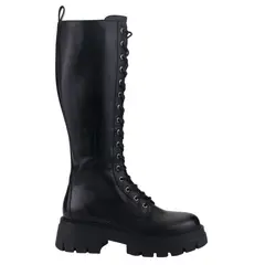 CHALADA - Bota Mujer Negro Casual Rust-10