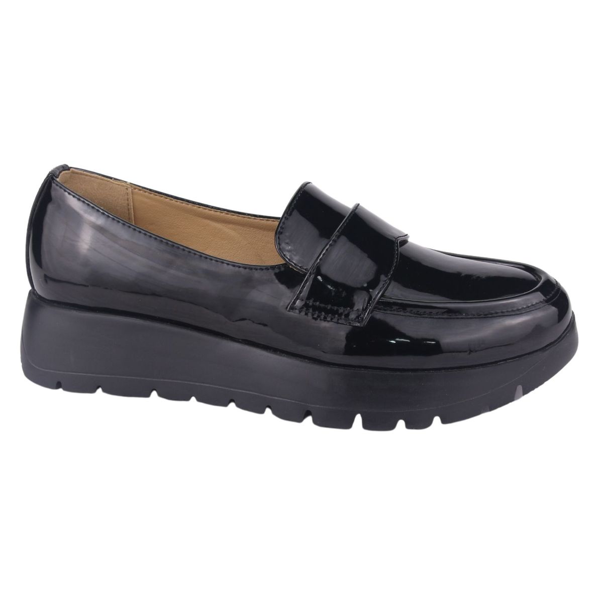 CHALADA - Zapato Mujer Negro Plataforma Chalada Wonder-3