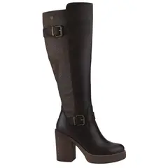 CHALADA - Bota Mujer Café Casual Ella-11