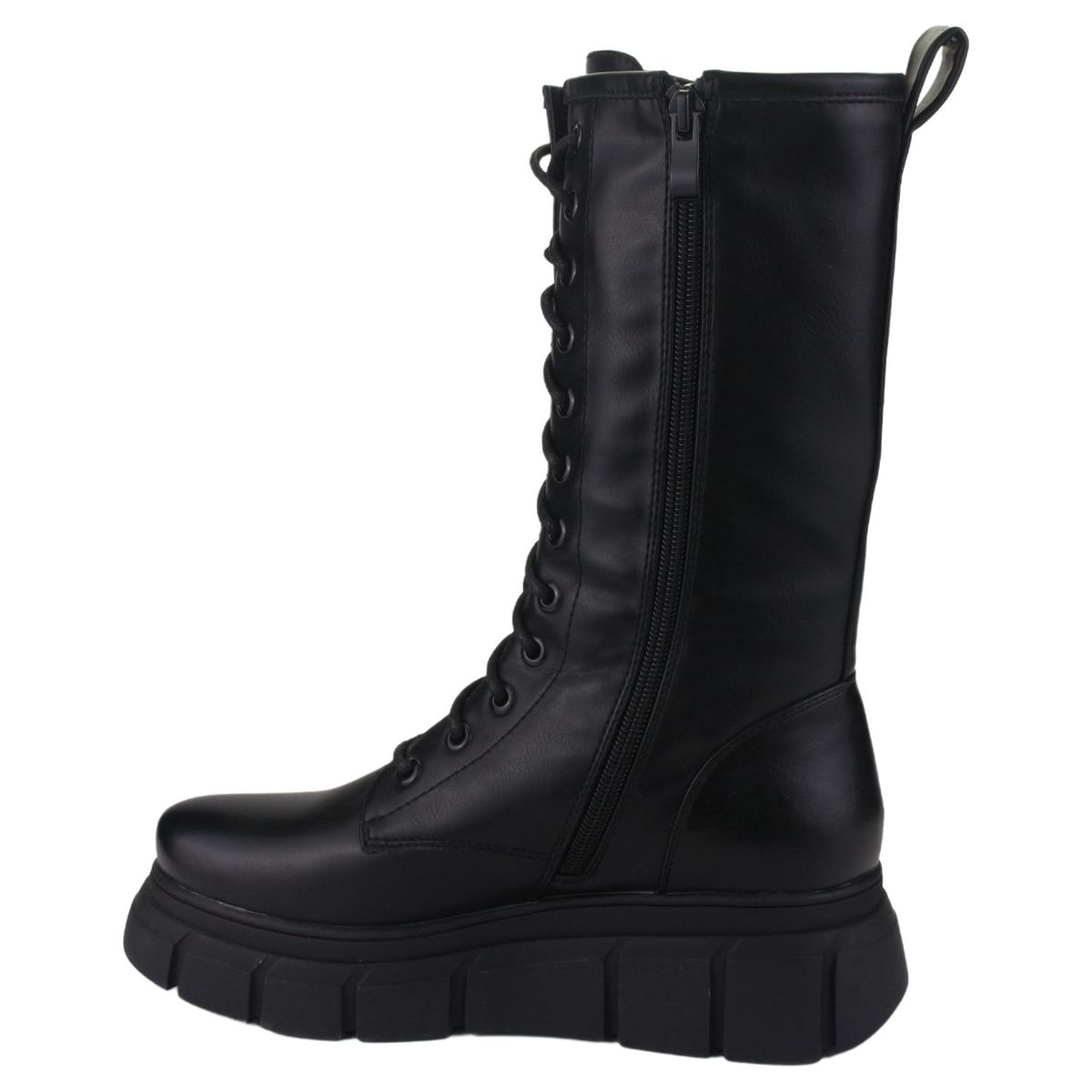 CHALADA - Bota Mujer Negro Plataforma Chalada Micca-3