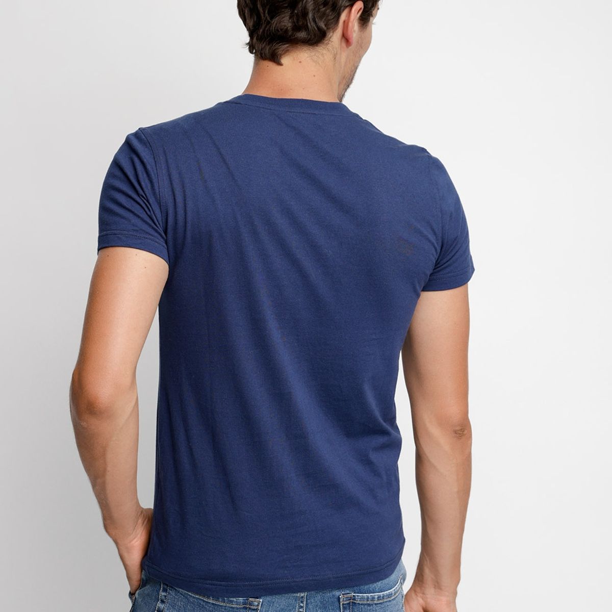 FEROUCH - Polera Básica Azul Ferouch