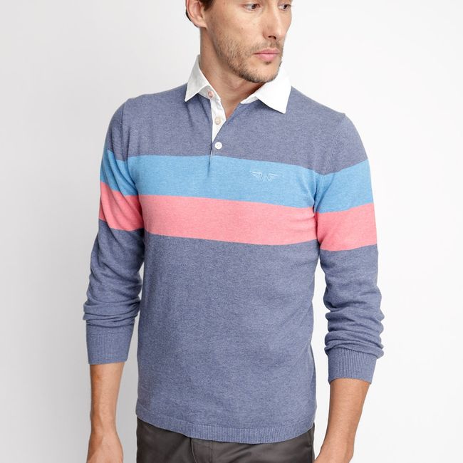 FEROUCH - Polera Polo Tennessee Azul Ferouch